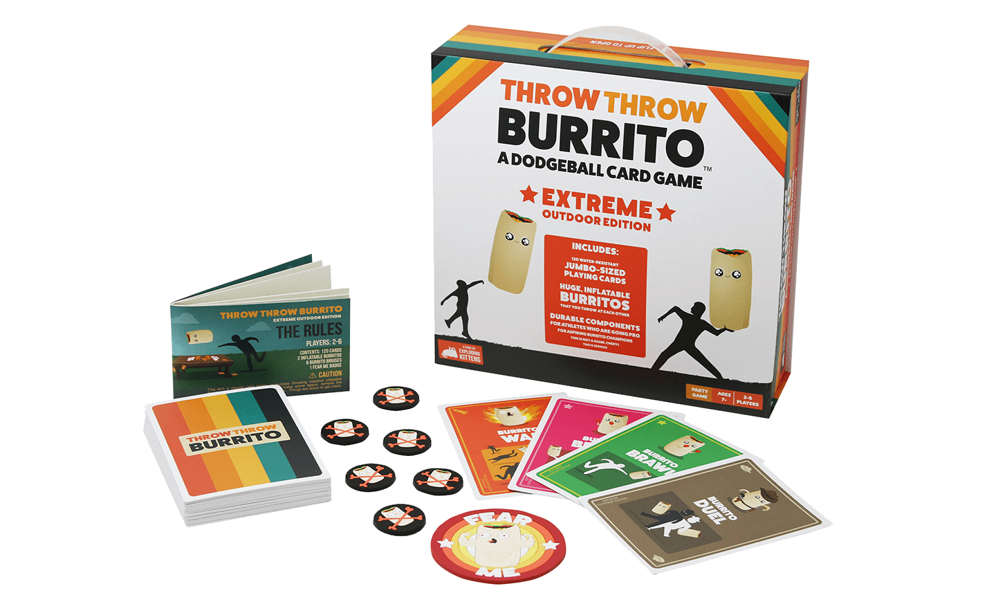Throw Throw Burrito Game: Extreme Outdoor Edition