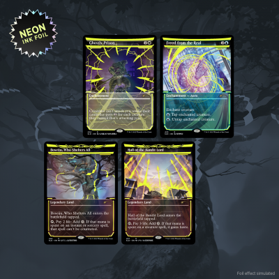 MTG: Secret Lair - Showcase: Neon Dynasty Neon Ink Foil Edition