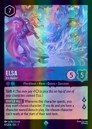 Elsa - Ice Maker (Archazia's Island - 069/204) Super Rare