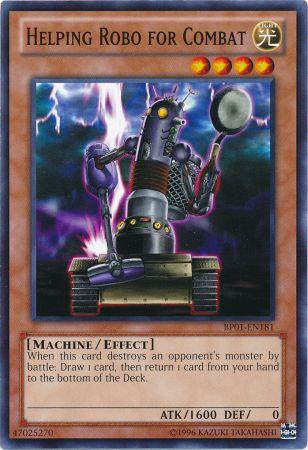 Helping Robo for Combat (BP01-EN181) Common - Near Mint Unlimited