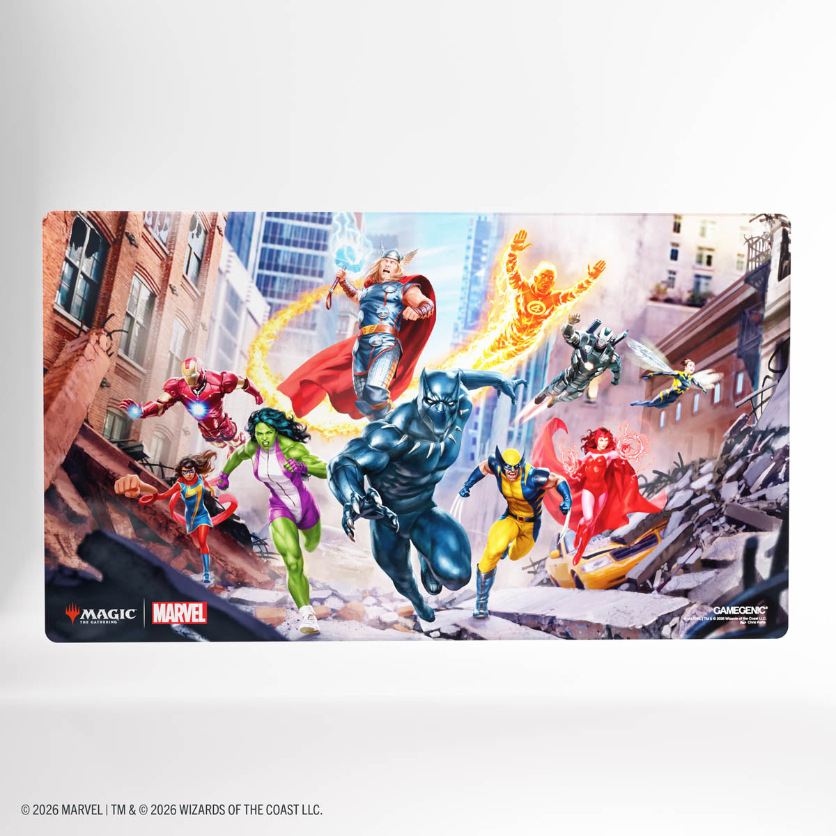 GameGenic: Shiny Playmat - MTG: Marvel Super Heroes - Marvel Super Heroes