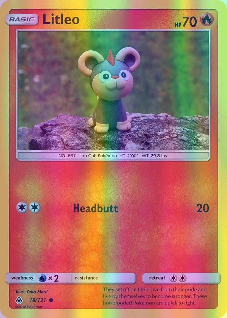 Litleo - 018/131 (FLI) Common - Near Mint Reverse Holofoil