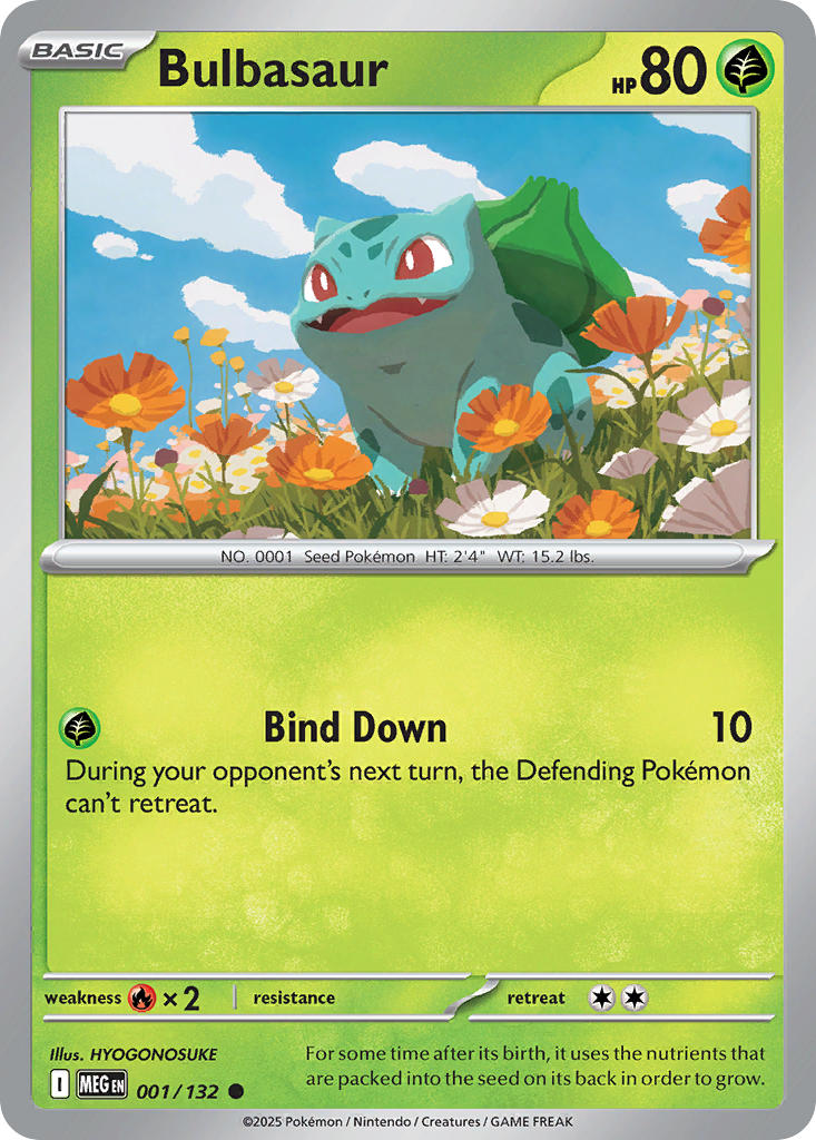 Bulbasaur - 001/132 (MEG) Common
