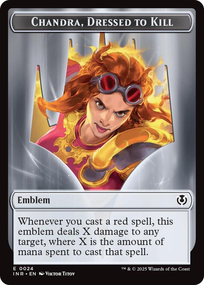Chandra, Dressed to Kill // Human (INR-T-FOIL)