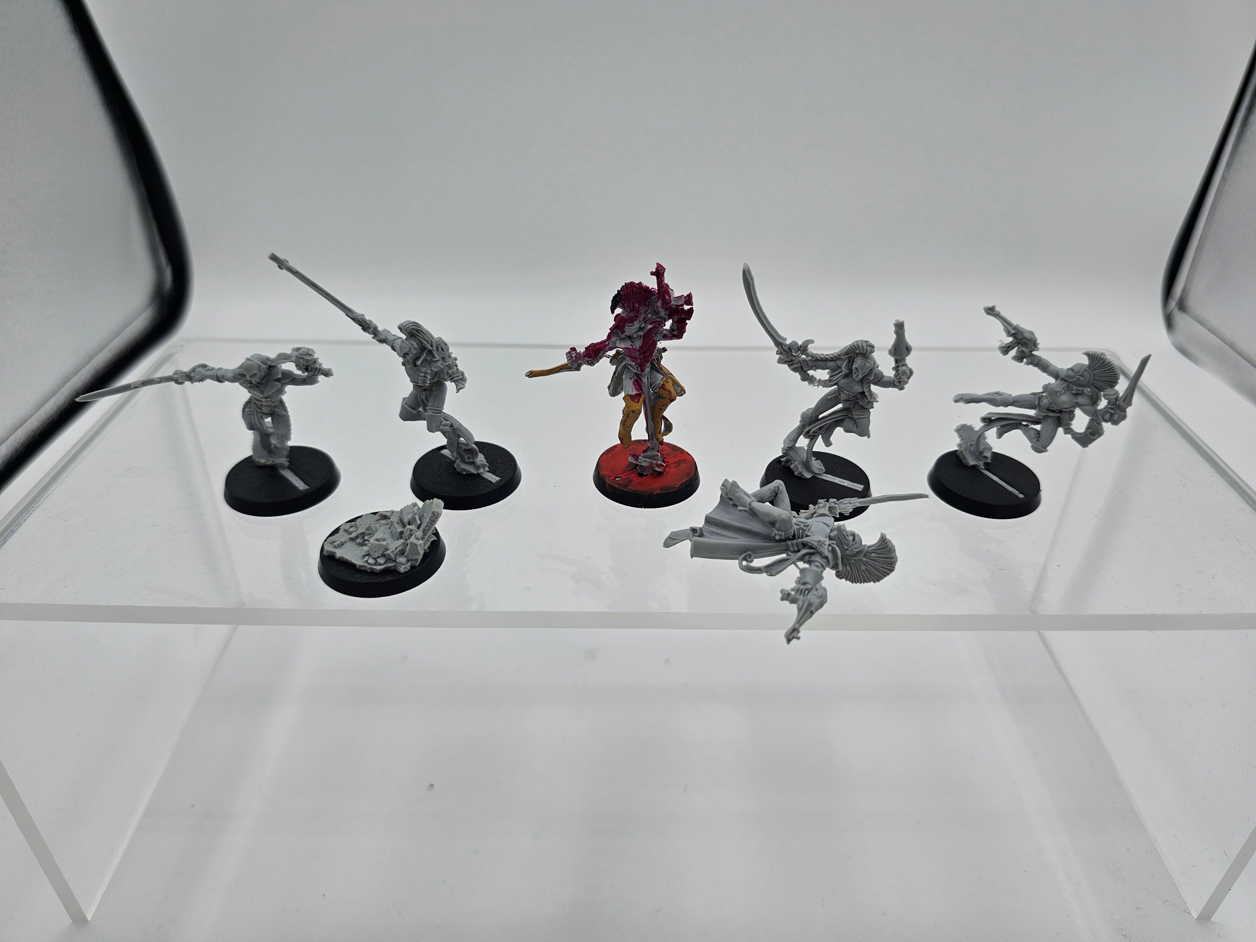 40K: Aeldari Harlequins (USED, Resin) Lot 1