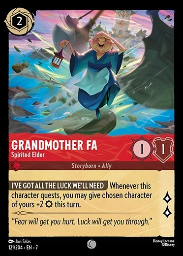 Grandmother Fa - Spirited Elder (Archazia's Island - 121/204) Common