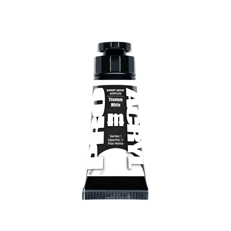 Monument Hobbies: Expert Acrylics - 001 Titanium White (30mL)