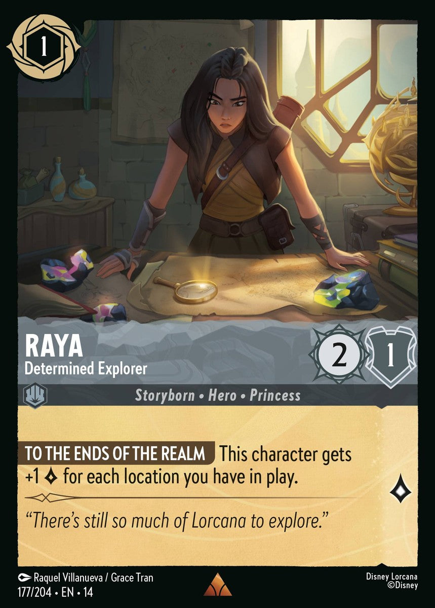 Raya - Determined Explorer (177/204 - Hyperia City) Rare