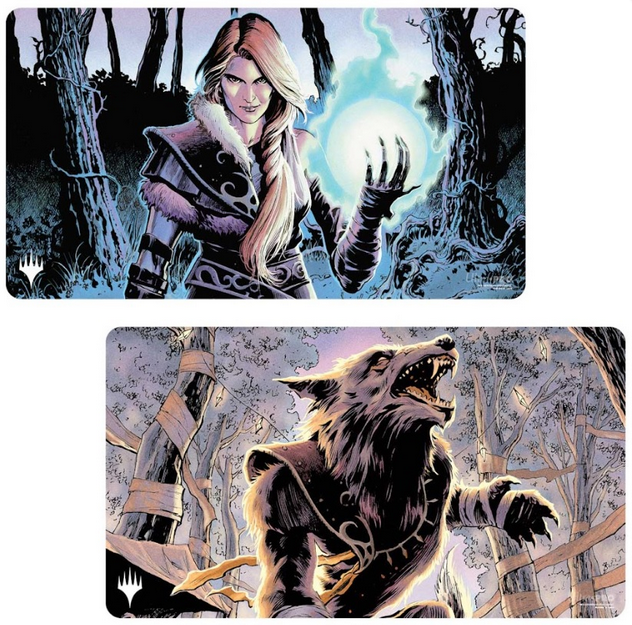 Ultra-PRO: Double Sided Playmat - MTG: Innistrad Remastered - Arlinn Kord // Arlinn, Embraced by the Moon