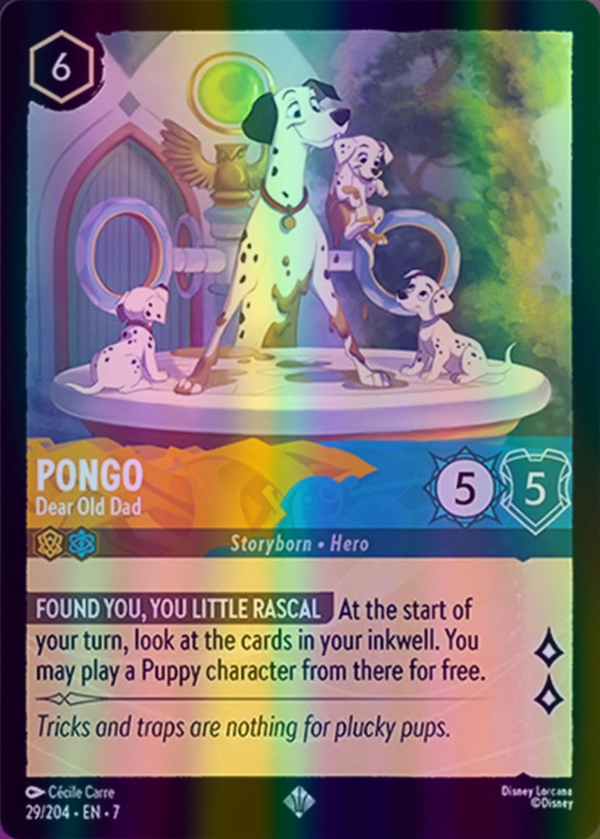 Pongo - Dear Old Dad (Archazia's Island - 029/204) Super Rare