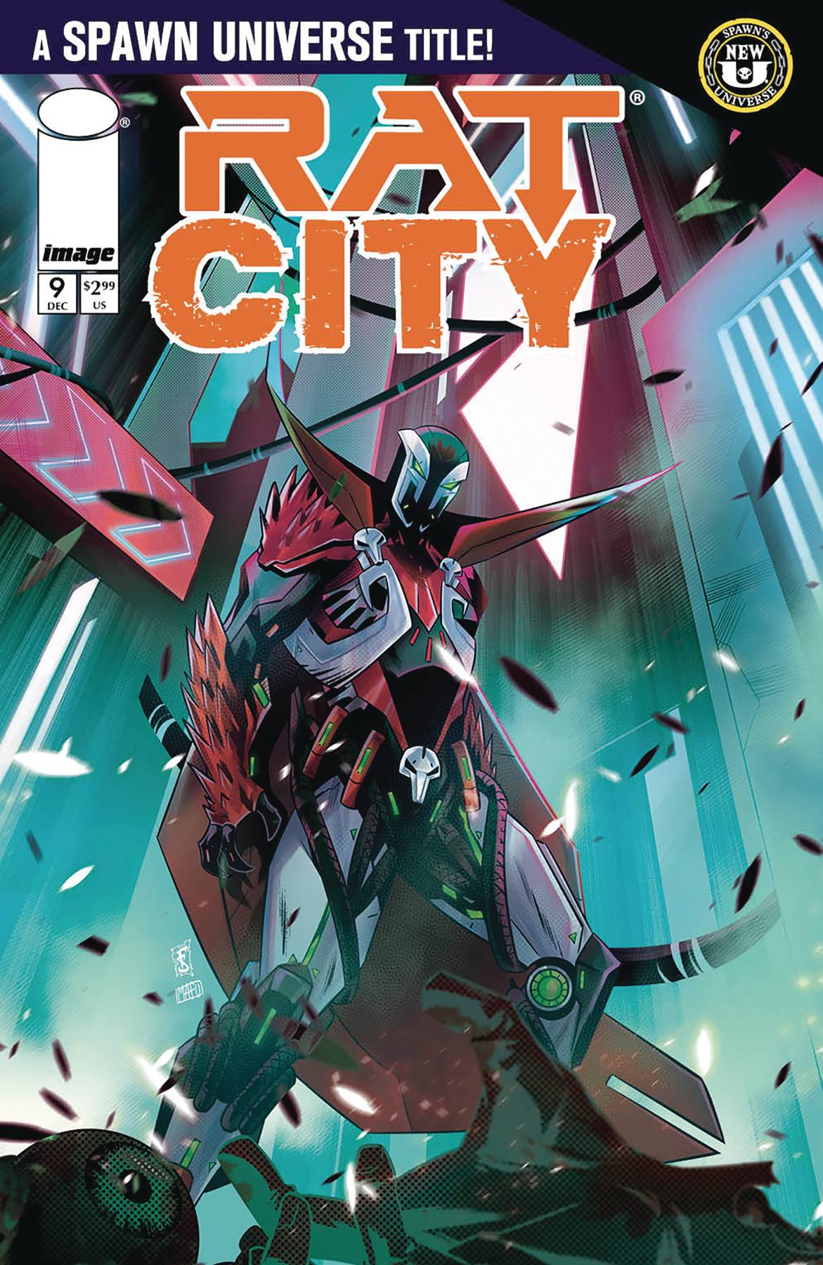 SPAWN RAT CITY #9 CVR A FEDERICO SABBATINI