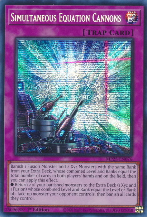 Simultaneous Equation Cannons (MP25-EN076)