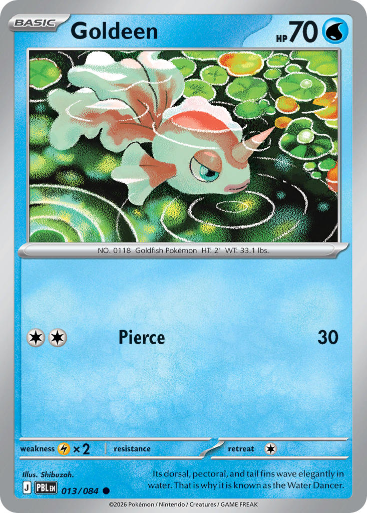 Goldeen - 013/084 (PBL) Common