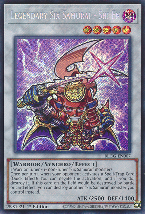 Legendary Six Samurai - Shi En (BLGG-EN007)