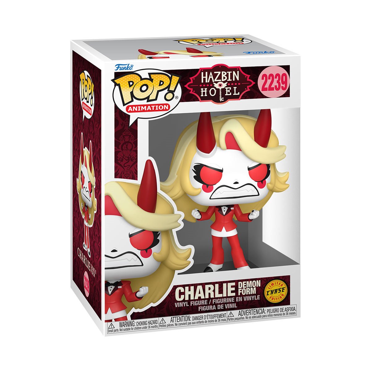 POP Figure: Hazbin Hotel #2239 - Charlie Morningstar (Chase)