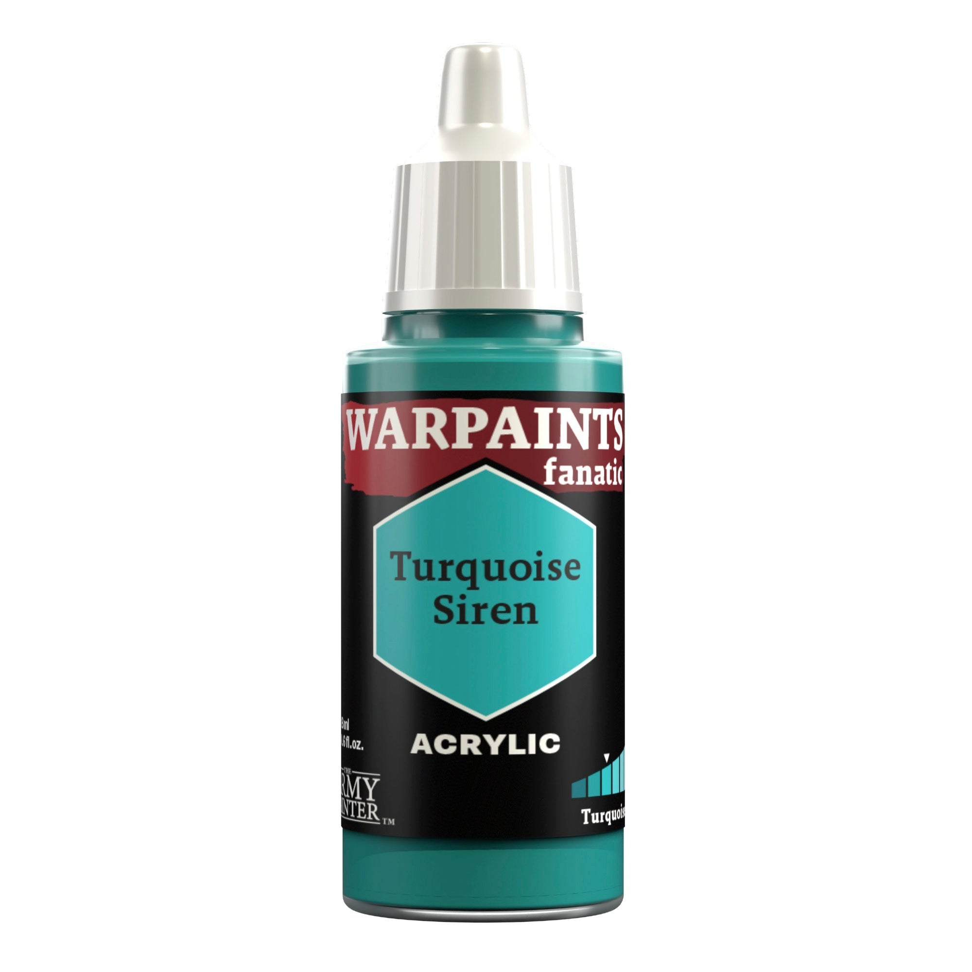 The Army Painter: Warpaints Fanatic - Turquoise Siren (18ml/0.6oz)