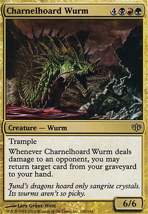 Charnelhoard Wurm (CON-R-FOIL)
