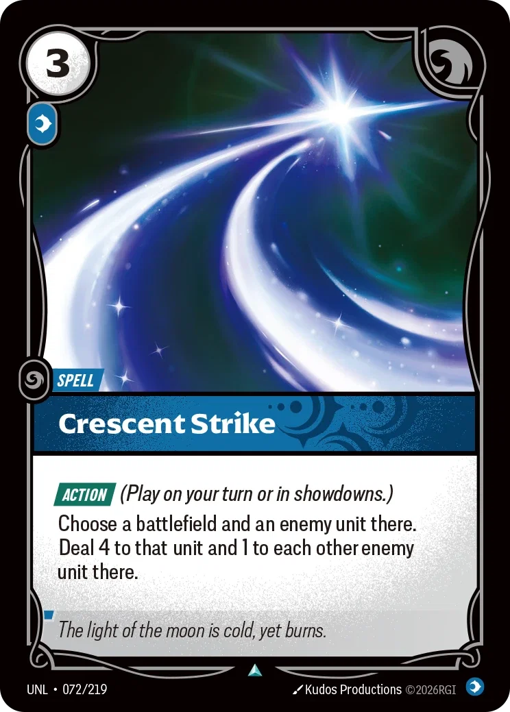 Crescent Strike - 072/219 (UNL) Uncommon