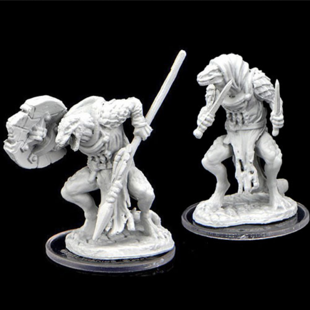Critical Role: Unpainted Miniatures - Kuul'tevir Javelineer & Assassin (90473)