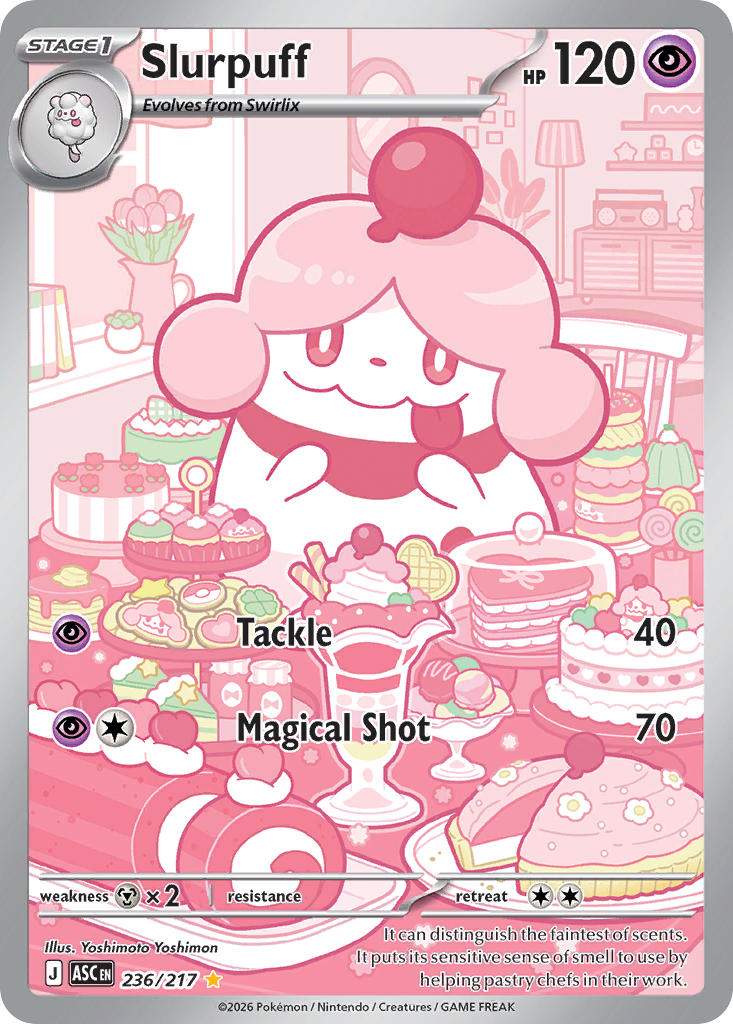 Slurpuff - 236/217 (ASC) Illustration Rare