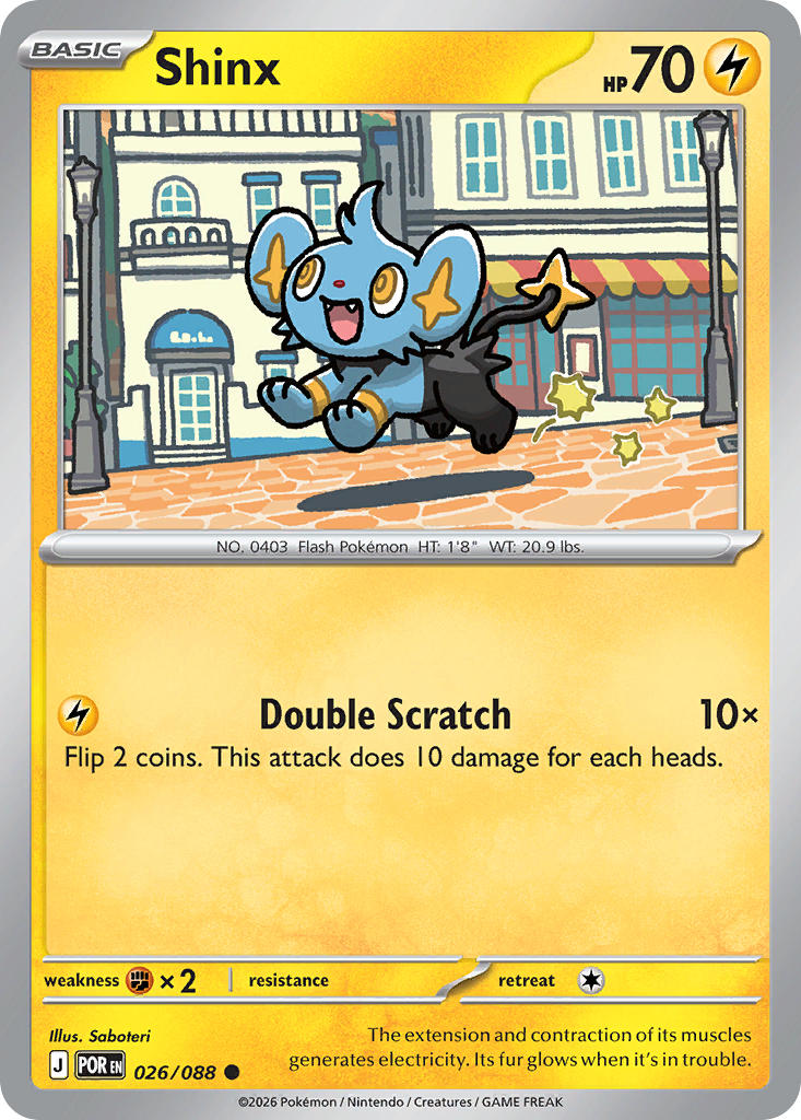 Shinx - 026/088 (POR) Common