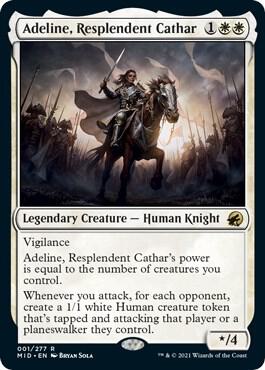 Adeline, Resplendent Cathar (MID-R) Light Play