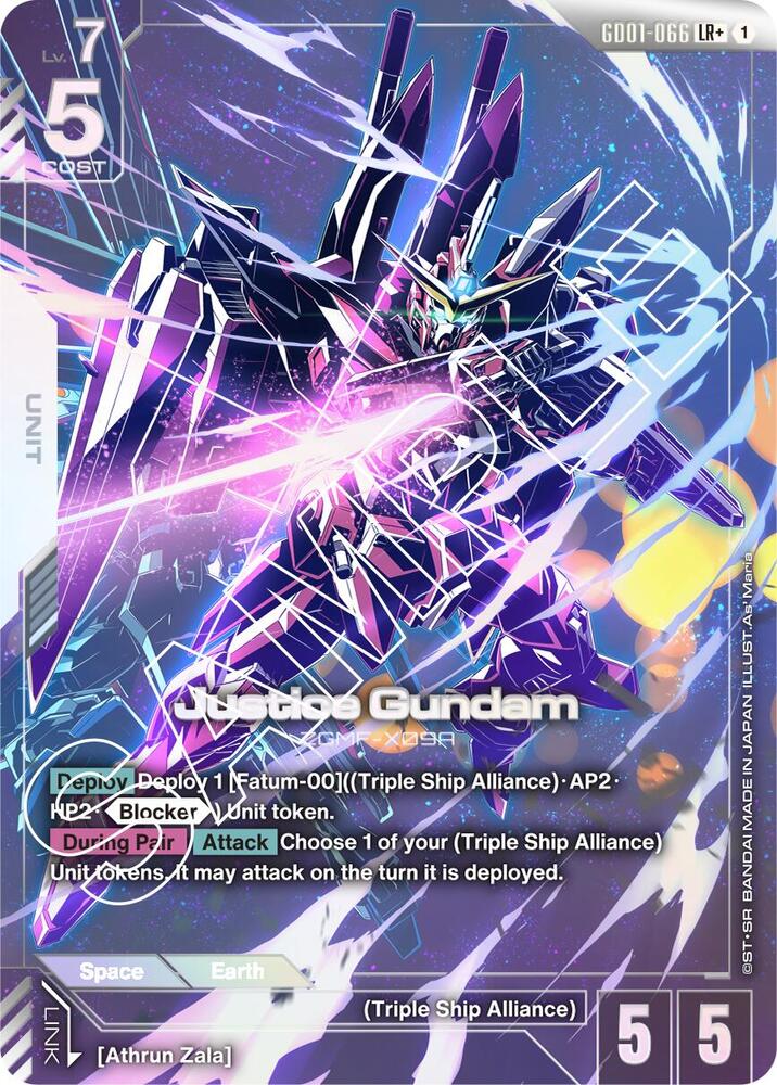 Justice Gundam (GD01-066 LR+)