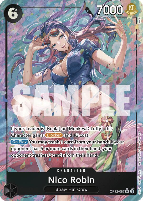 Nico Robin (Alternate Art) - Legacy of the Master (OP12-087)