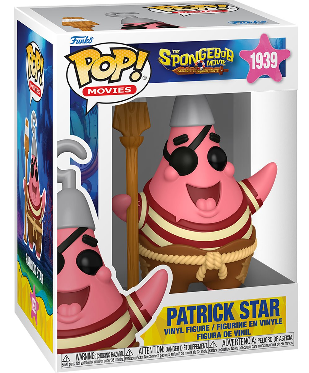 POP Figure: Spongebob Movie #1939 - Patrick Star