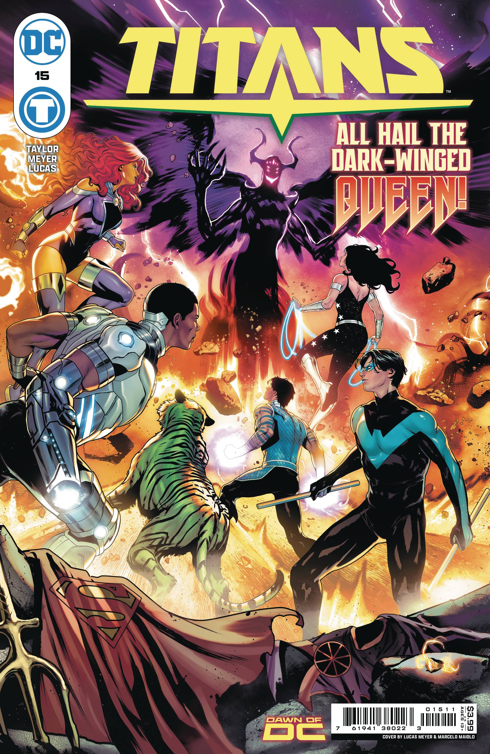 TITANS #15 CVR A LUCAS MEYER