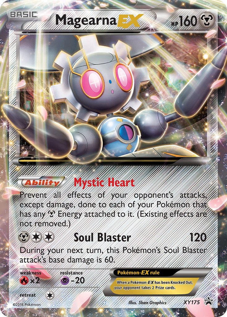 Magearna EX - XY175 (XY:PR) Promo - Near Mint Holofoil