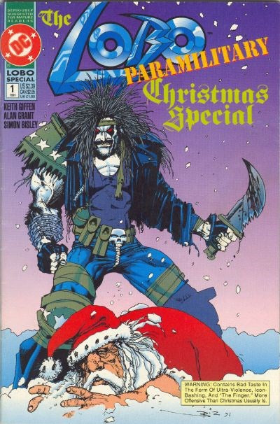Lobo: Paramilitary Christmas Special (1991 One SHot) #1 (9.4)