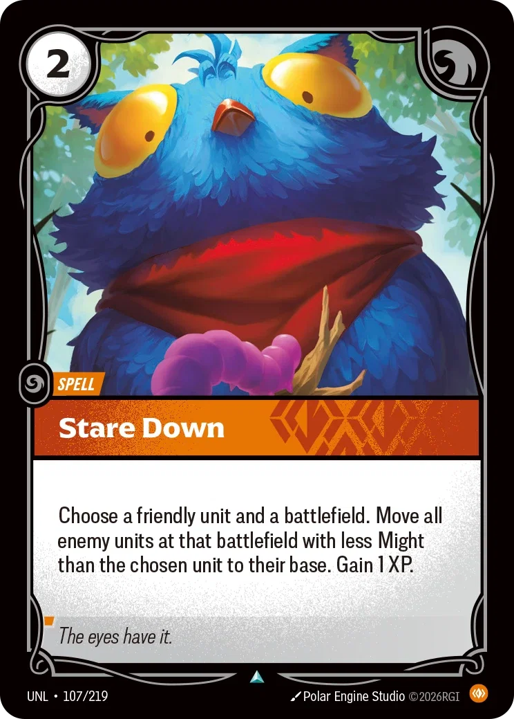 Stare Down - 107/219 (UNL) Uncommon