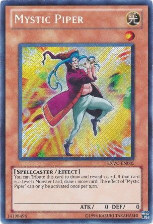 Mystic Piper (EXVC-EN005) Secret Rare - Near Mint Unlimited