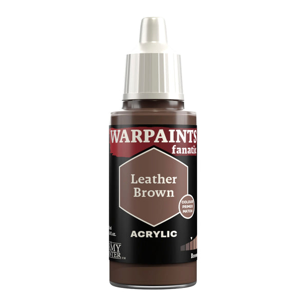 The Army Painter: Warpaints Fanatic - Leather Brown (18ml/0.6oz)