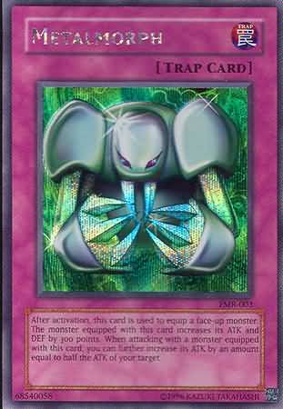 Metalmorph (FMR-003) Secret Rare - Heavy Play