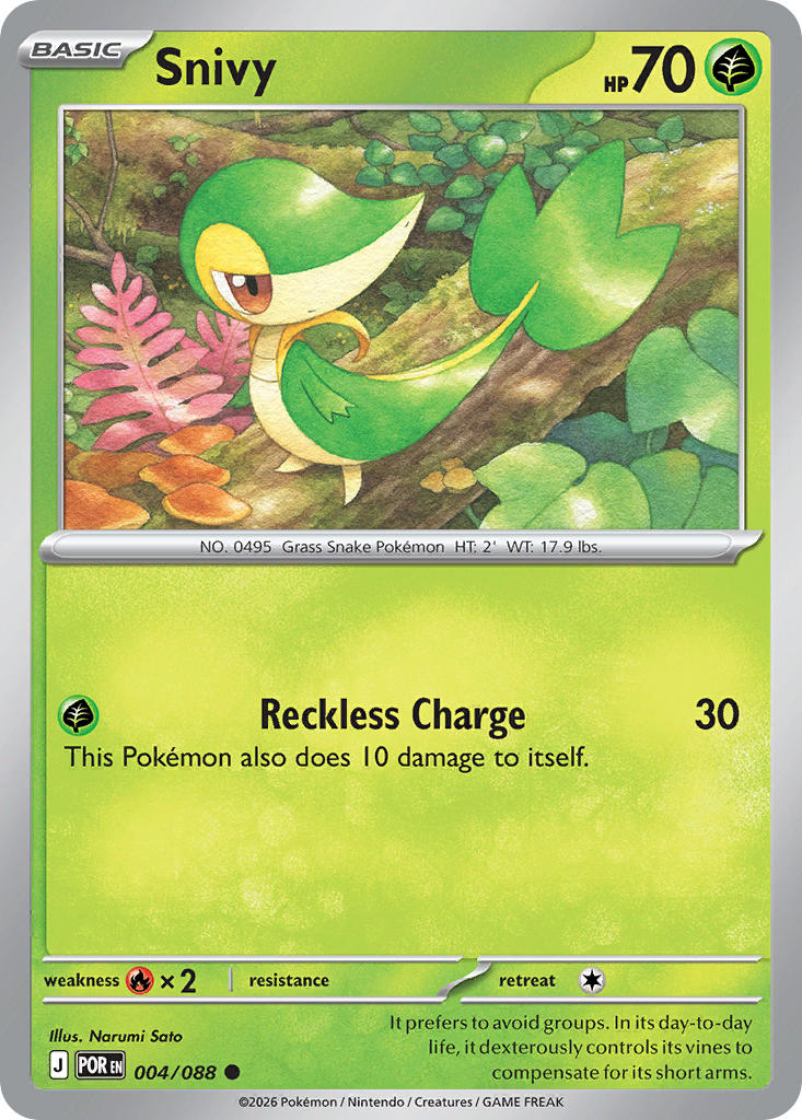 Snivy - 004/088 (POR) Common