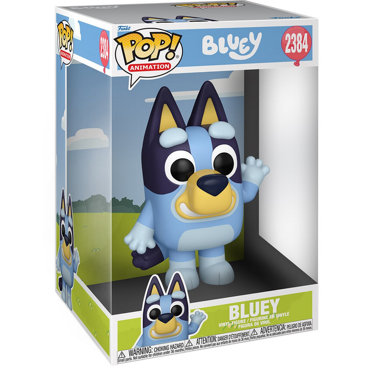 POP Figure (10 Inch): Bluey #2384 - Bluey