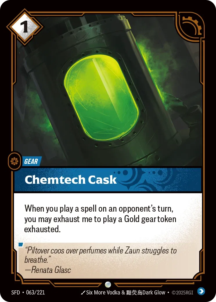 Chemtech Cask - 063/221 (SFD) Common