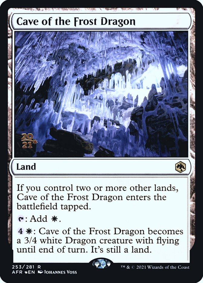 Cave of the Frost Dragon (AFR-R-PRE)