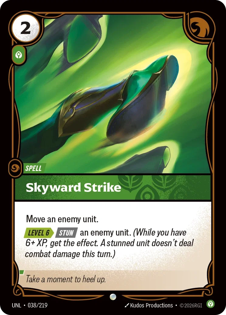 Skyward Strike - 038/219 (UNL) Common