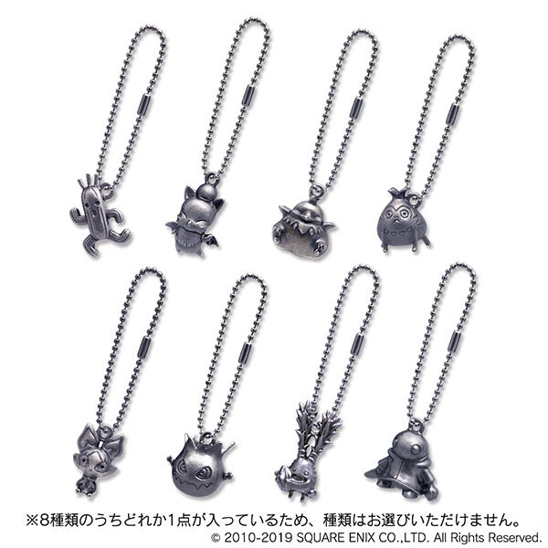Final Fantasy XIV: Minion Metal Charm Vol.1: Blind Box DISPLAY (8pcs)