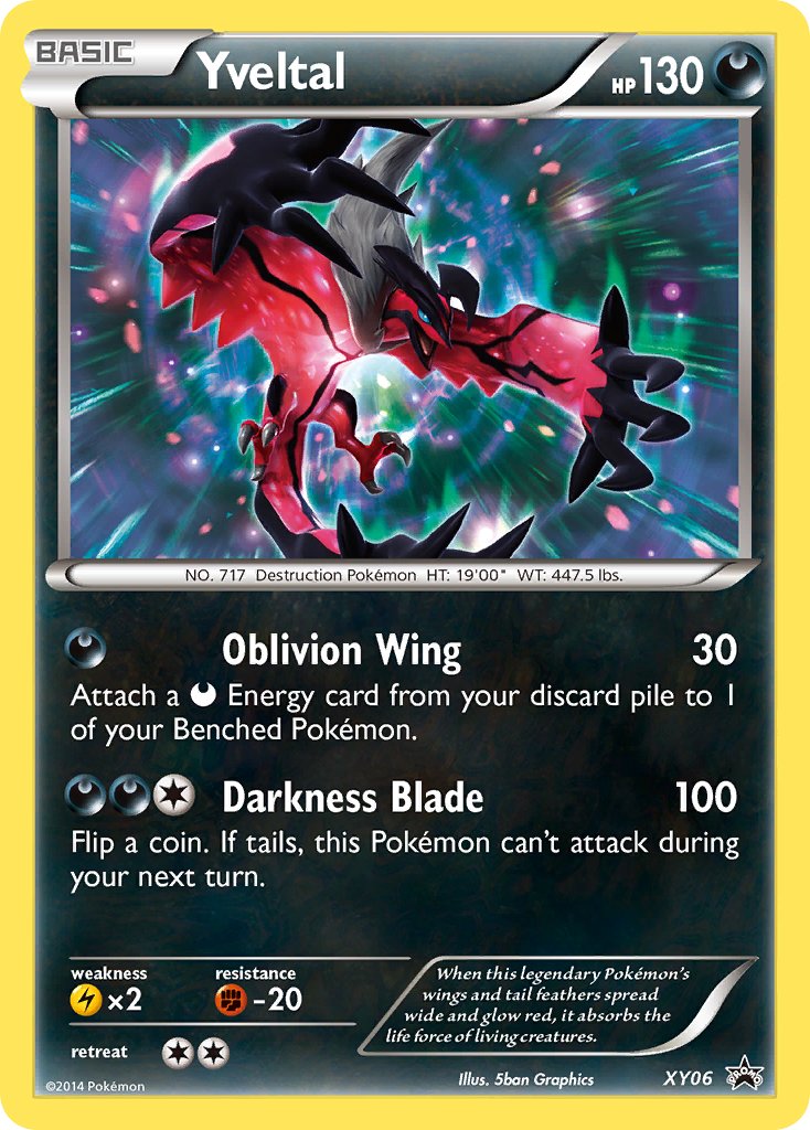 Yveltal - XY06 (XY:PR) Promo