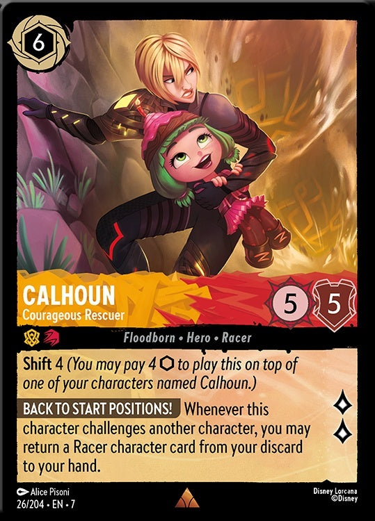 Calhoun - Courageous Rescuer (Archazia's Island - 026/204) Rare