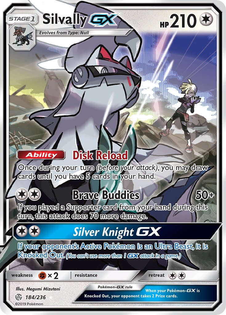 Silvally GX - 184/236 (CEC) Ultra Rare - Near Mint Holofoil