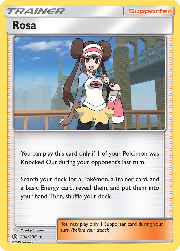 Rosa - 204/236 (CEC) Holo Rare - Near Mint Holofoil
