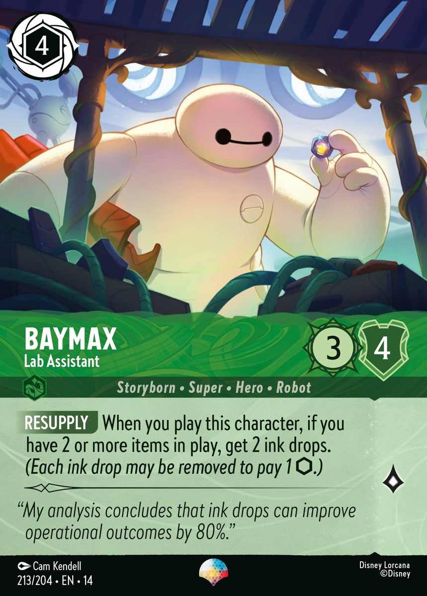 Baymax - Lab Assistant (213/204 - Hyperia City) Epic