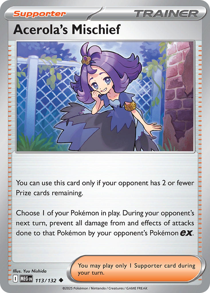 Acerola's Mischief - 113/132 (MEG) Uncommon