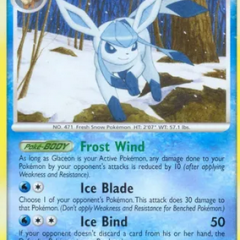 Glaceon - 041/111 (RR) Uncommon - Light Play Reverse Holofoil