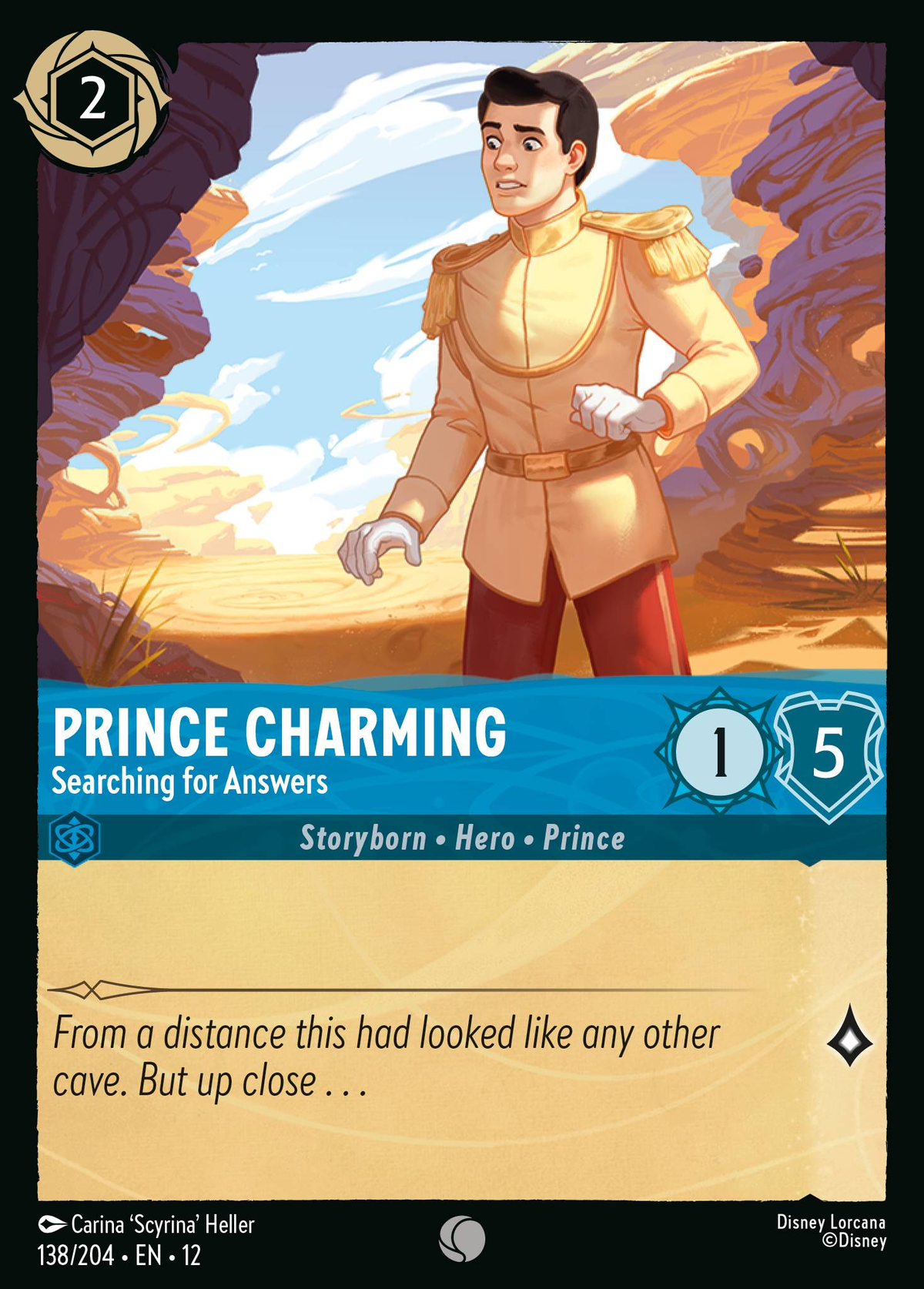 Prince Charming - Searching for Answers (138/204 - Wilds Unknown) Common